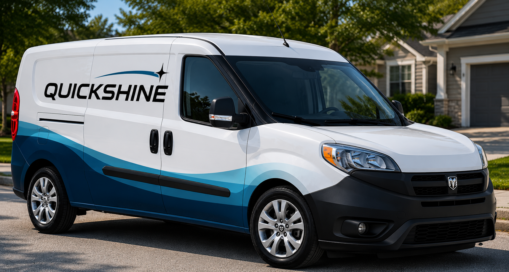 Quickshine mobile service van